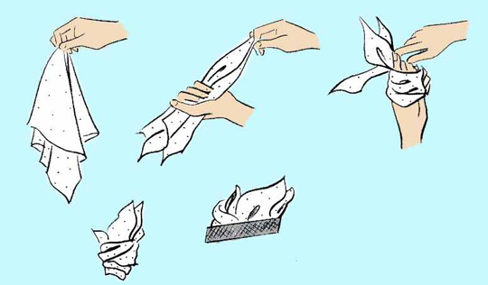 Handkerchief Folding